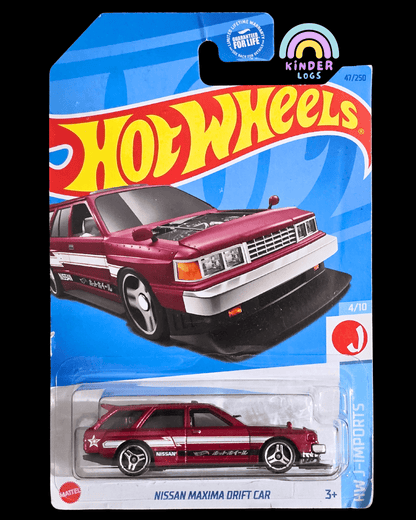 Hot Wheels Nissan Maxima Drift Car (Imported) - Kinder Logs