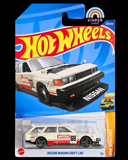 Hot Wheels Nissan Maxima Drift Car MOTUL Edition (Imported) - Kinder Logs