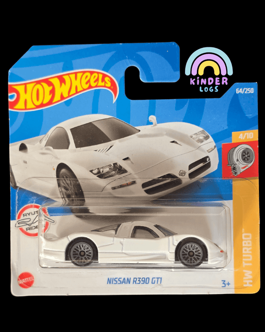 Hot Wheels Nissan R390 GTI - Ryu's Rides (Imported Short Card) - Kinder Logs