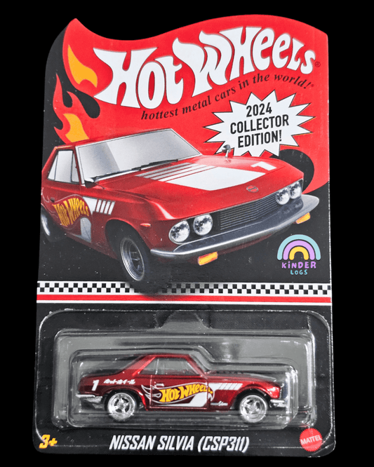 Hot Wheels Nissan Silvia (CSP311) - 2024 Collector Edition - Kinder Logs