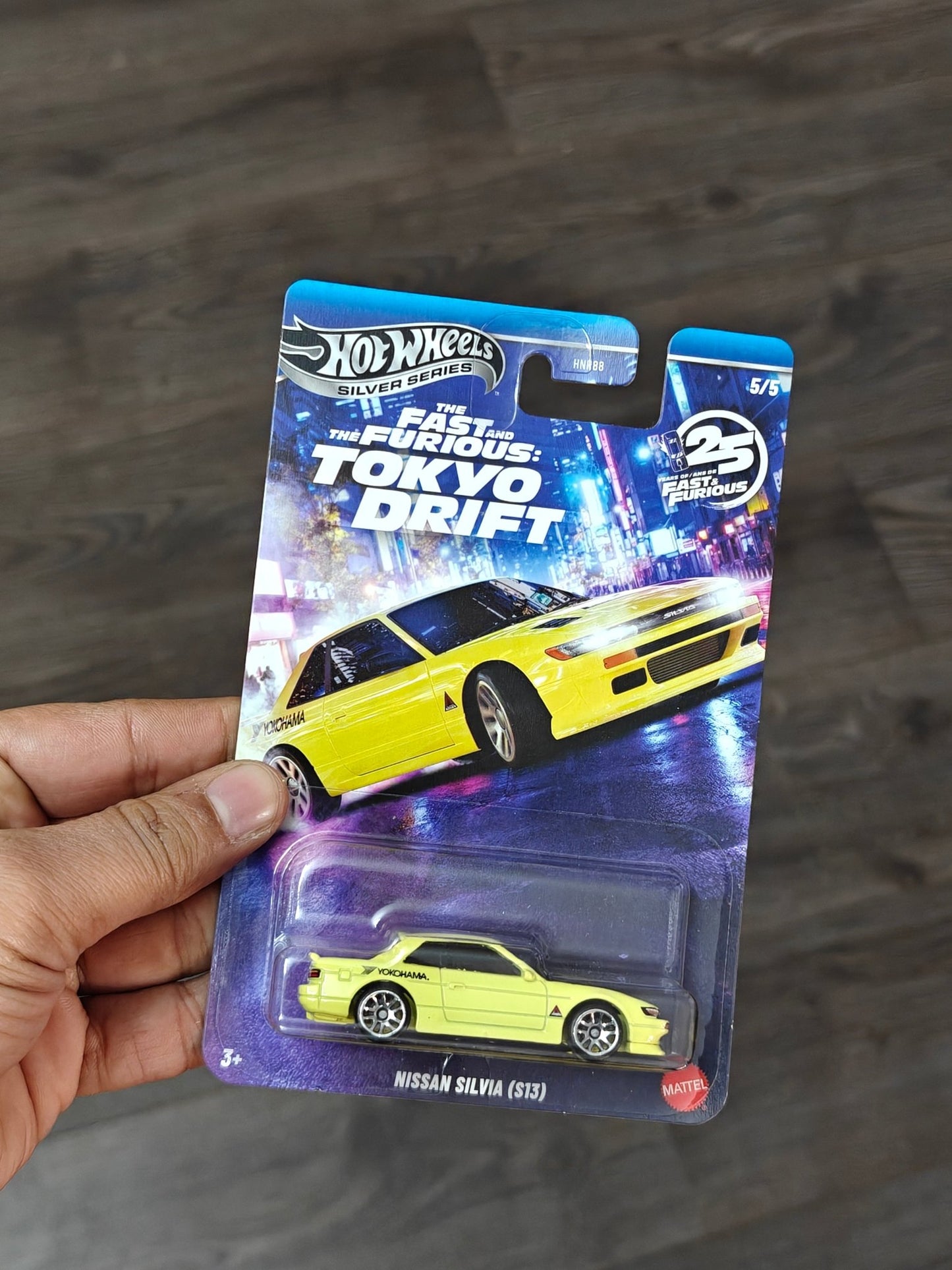 Hot Wheels Nissan Silvia S13 - Fast and Furious Tokyo Drift (Imported) - Kinder Logs