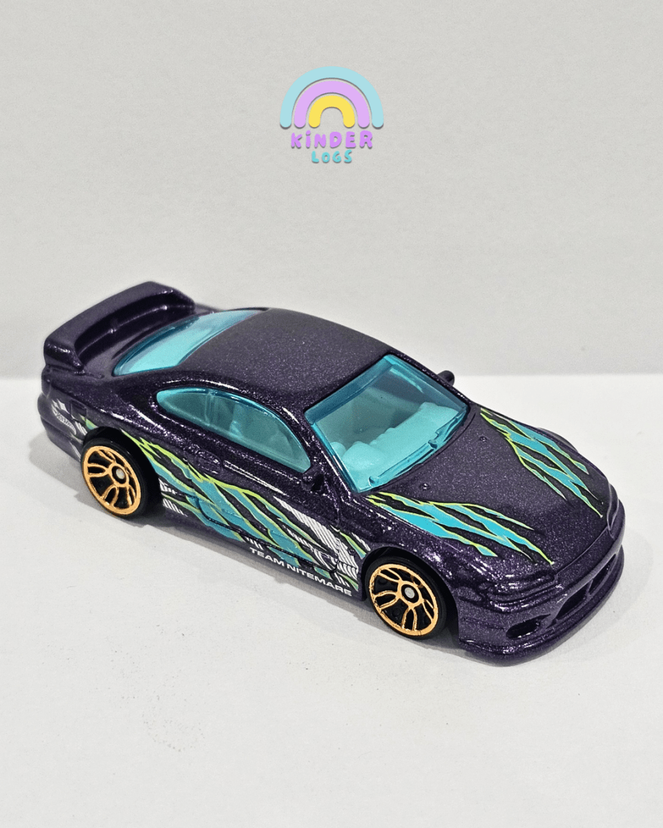 Hot Wheels Nissan Silvia S15 Drift Car (Uncarded) - Kinder Logs