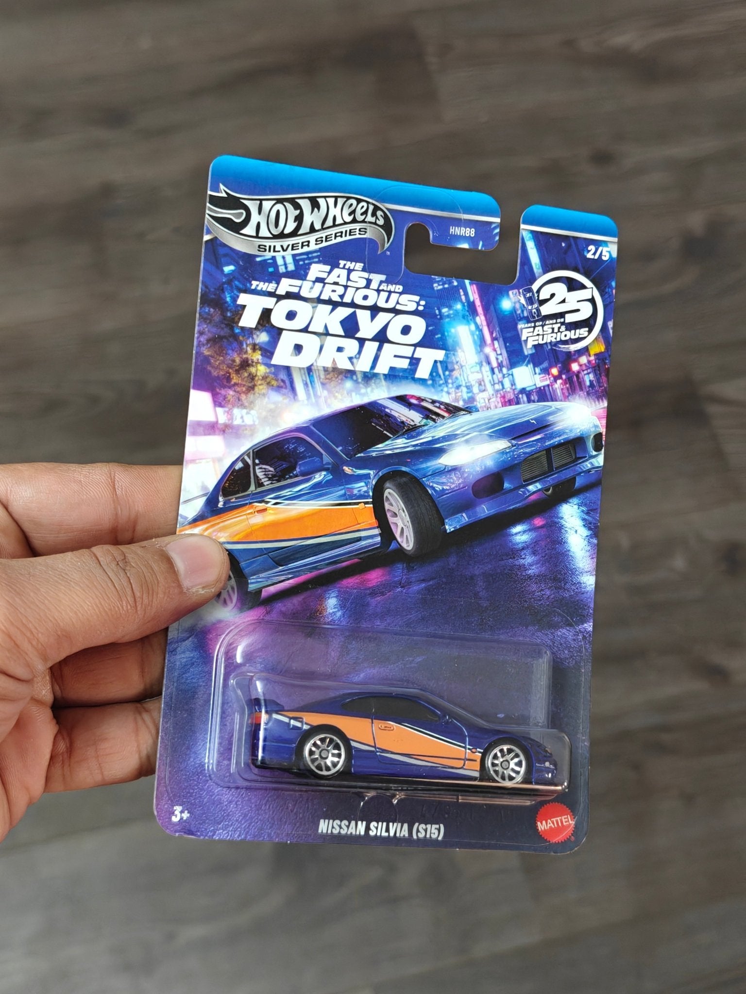 Hot Wheels Nissan Silvia S15 - Fast and Furious Tokyo Drift (Imported) - Kinder Logs
