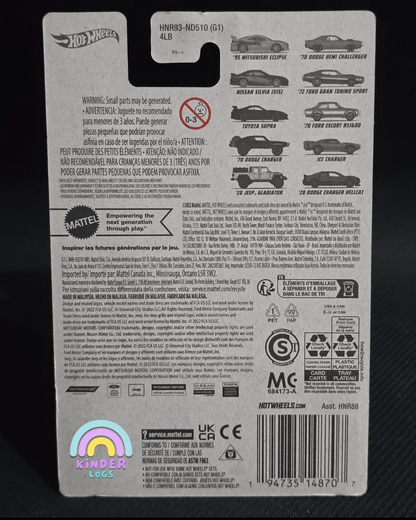 Hot Wheels Nissan Silvia S15 "Mona Lisa" - Fast & Furious Tokyo Drift - Kinder Logs