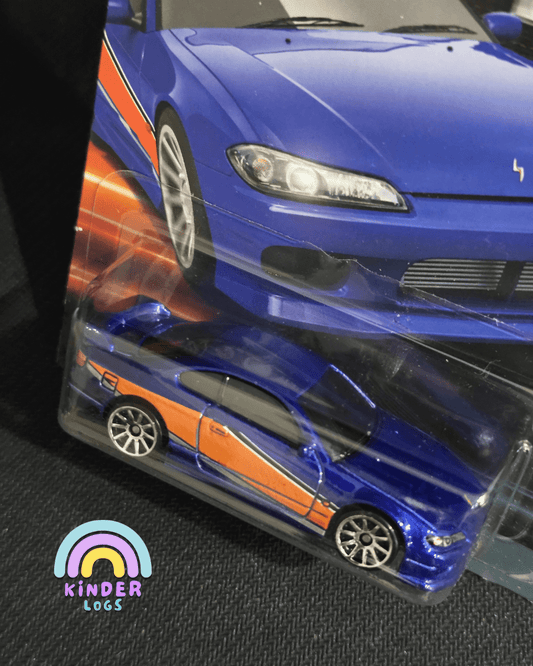 Hot Wheels Nissan Silvia S15 "Mona Lisa" - Fast & Furious Tokyo Drift - Kinder Logs