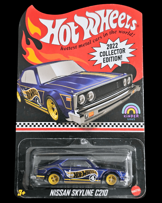 Hot Wheels Nissan Skyline C210 (2022 Collector Edition) - Kinder Logs