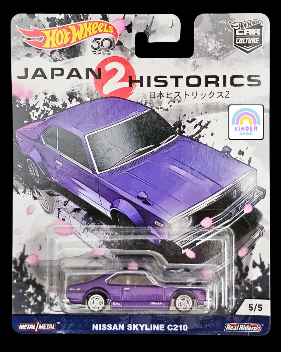 Hot Wheels Nissan Skyline C210 - Japan Historics 2 - Kinder Logs