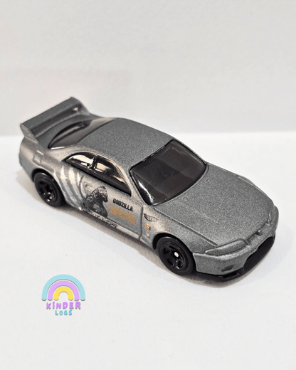 Hot Wheels Nissan Skyline GT - R BCNR33 Godzilla (Uncarded) - Kinder Logs