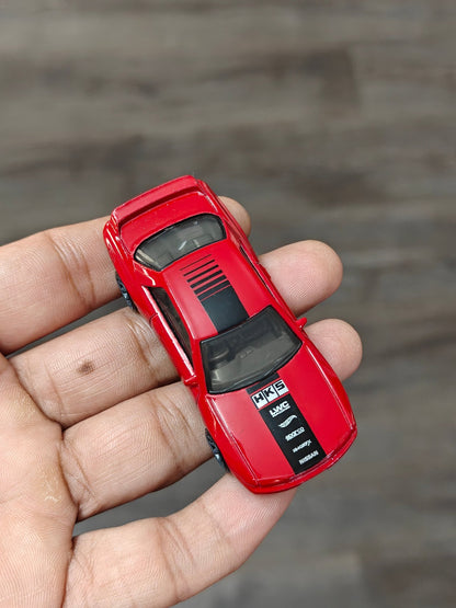 Hot Wheels Nissan Skyline GT - R (BNR32) - Red (Uncarded - New) - Kinder Logs