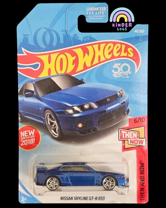 Hot Wheels Nissan Skyline GT - R R33 - Kinder Logs