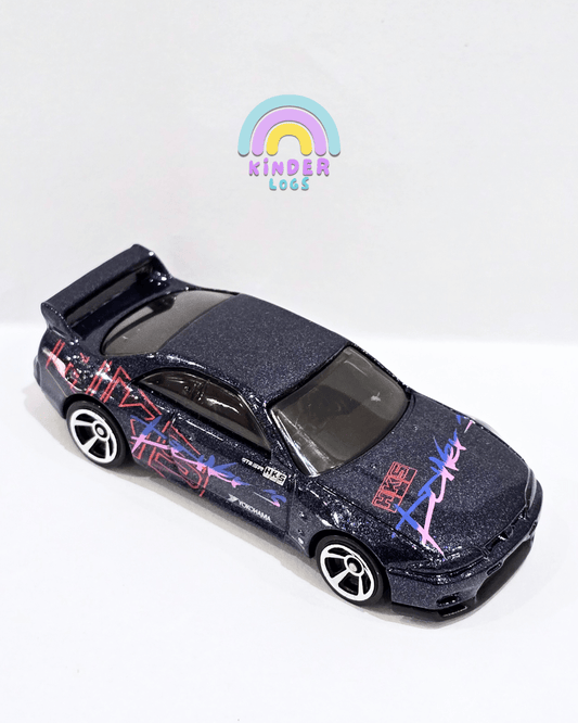 Hot Wheels Nissan Skyline GT - R R33 HKS Power's (Uncarded) - Kinder Logs