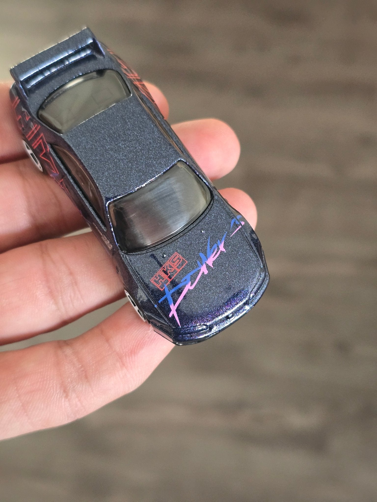 Hot Wheels Nissan Skyline GT - R R33 HKS Power's (Uncarded - New) - Kinder Logs