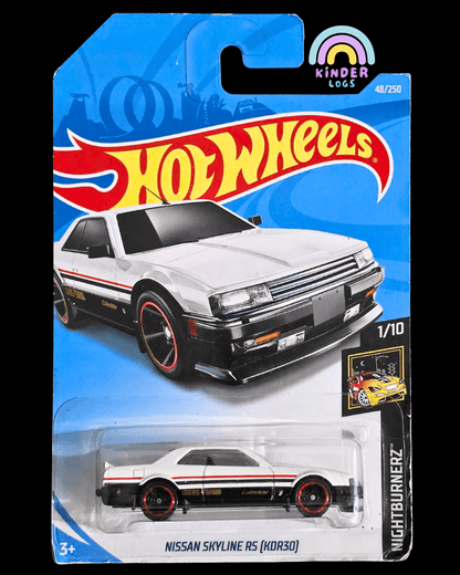 Hot Wheels Nissan Skyline RS (KDR30) - Nightburnerz (Imported) - Kinder Logs