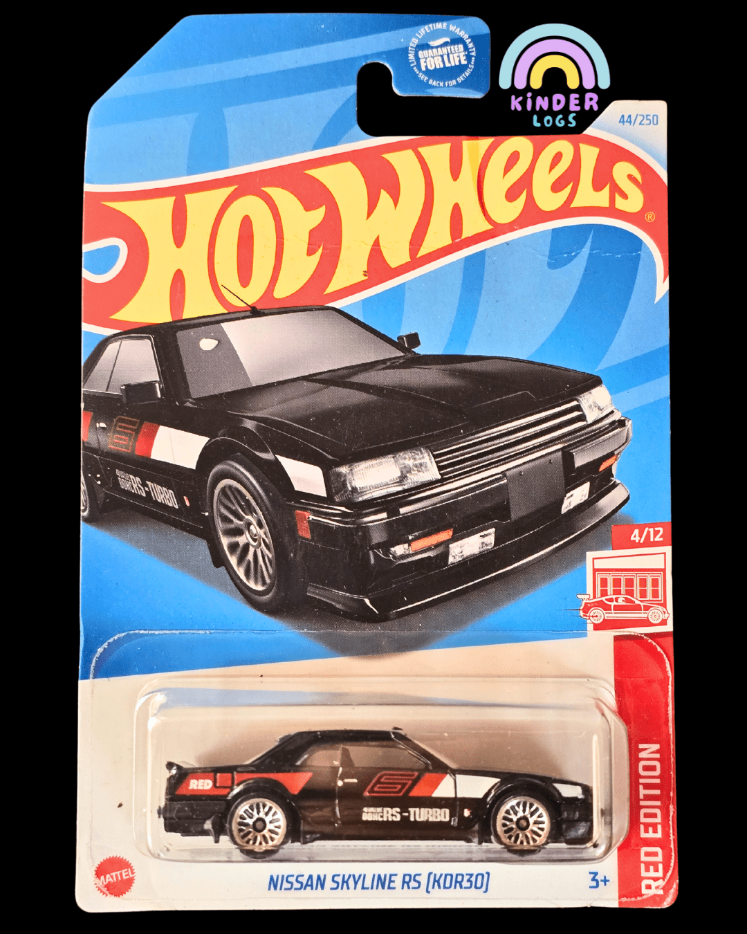 Hot Wheels Nissan Skyline RS (KDR30) Red Edition (Imported) - Kinder Logs