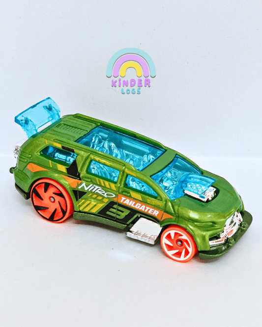 Hot Wheels Nitro Tailgater - Green (Uncarded - New) - Kinder Logs