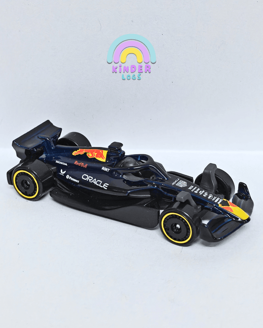 Hot Wheels Oracle Red Bull Racing F1 Car - Black (Uncarded - New) - Kinder Logs