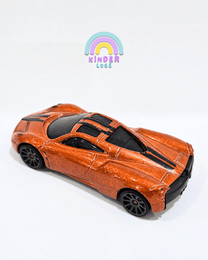 Hot Wheels Pagani Huayra - Orange (Used Car) - Kinder Logs