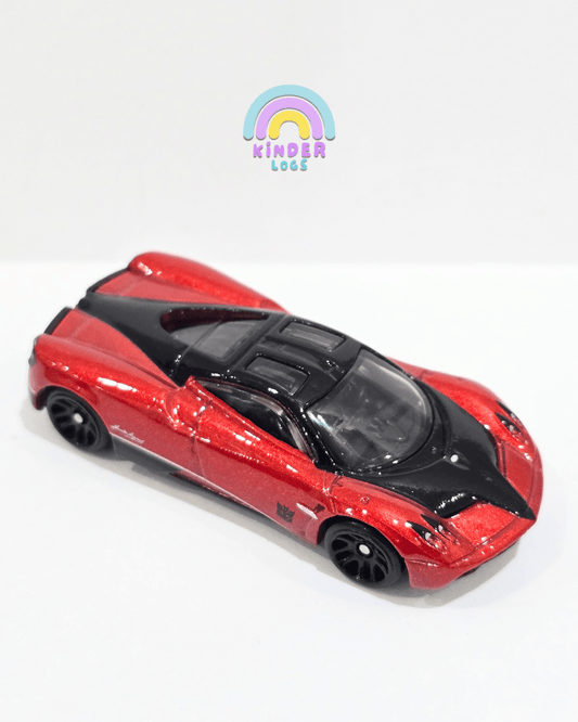 Hot Wheels Pagani Huayra Transformers - Red (Uncarded) - Kinder Logs