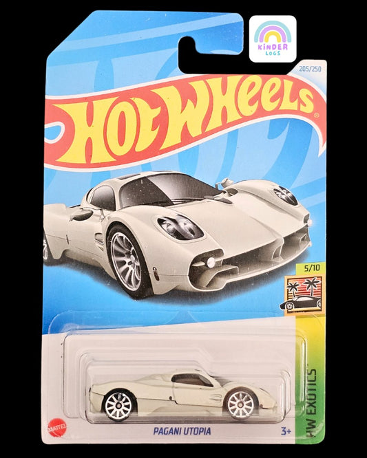 Hot Wheels Pagani Utopia Supercar (L Case) - Kinder Logs