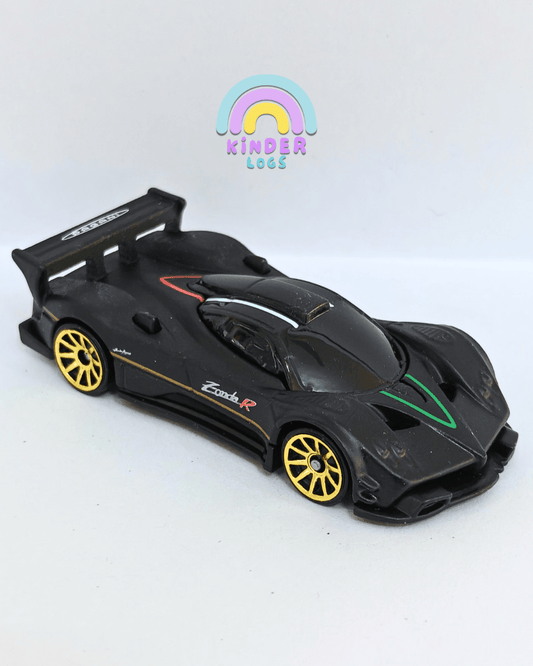 Hot Wheels Pagani Zonda R - Matte Black (Uncarded - New) - Kinder Logs