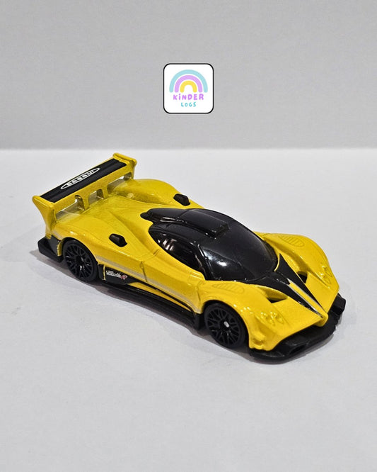 Hot Wheels Pagani Zonda R - Yellow Color (Uncarded) - Kinder Logs