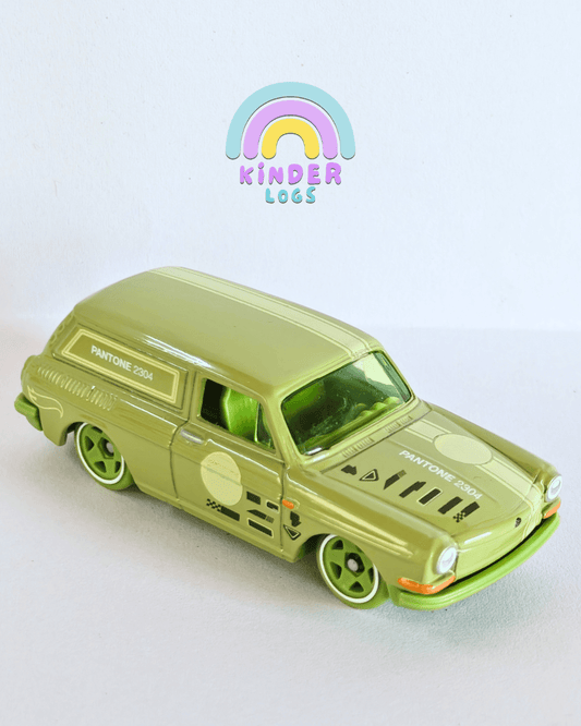 Hot Wheels 'Pantone 2304' Volkswagen Squareback (Uncarded - New) - Kinder Logs