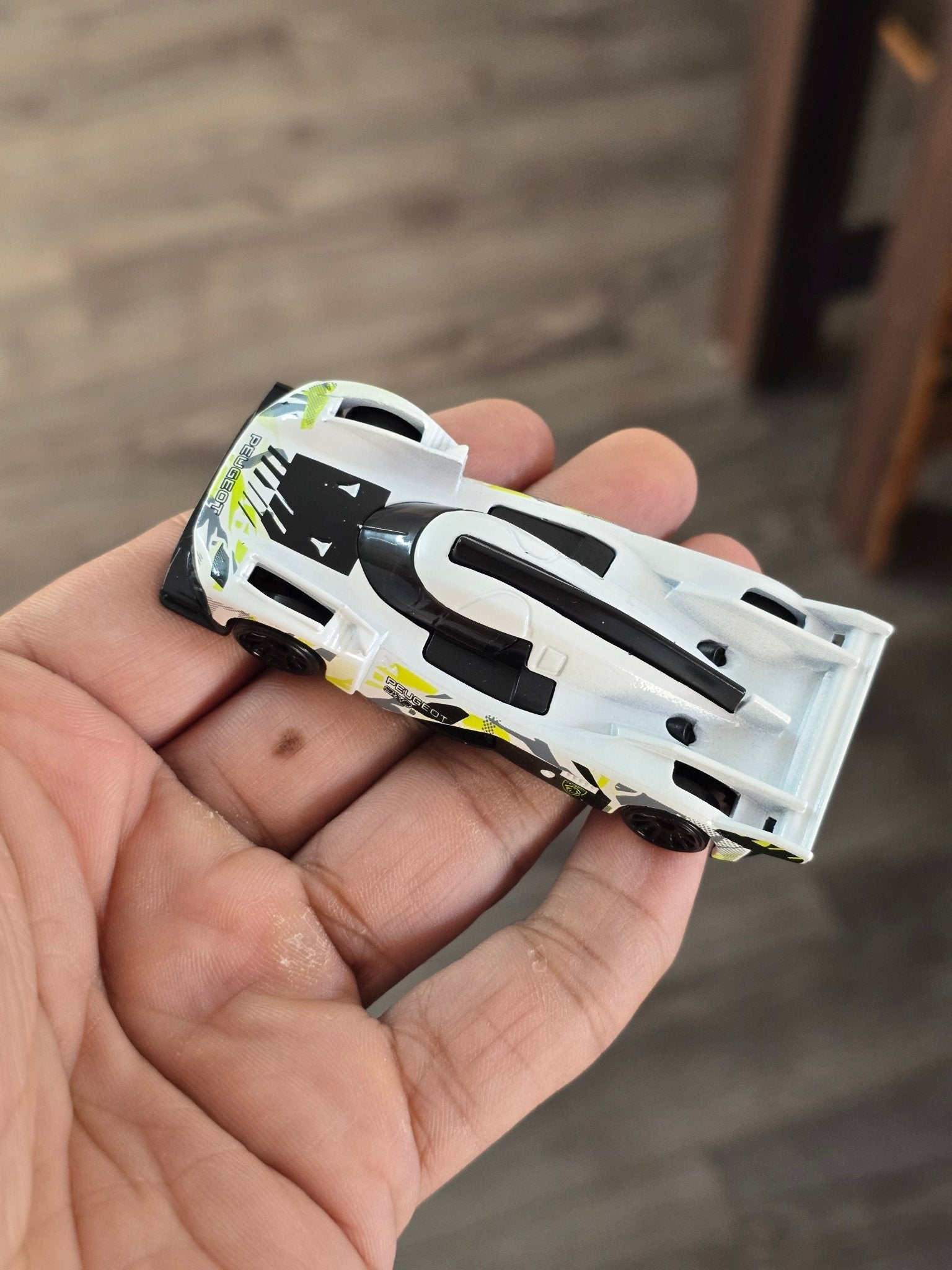 Hot Wheels Peugeot 9X8 Hypercar (Uncarded - New) - Kinder Logs