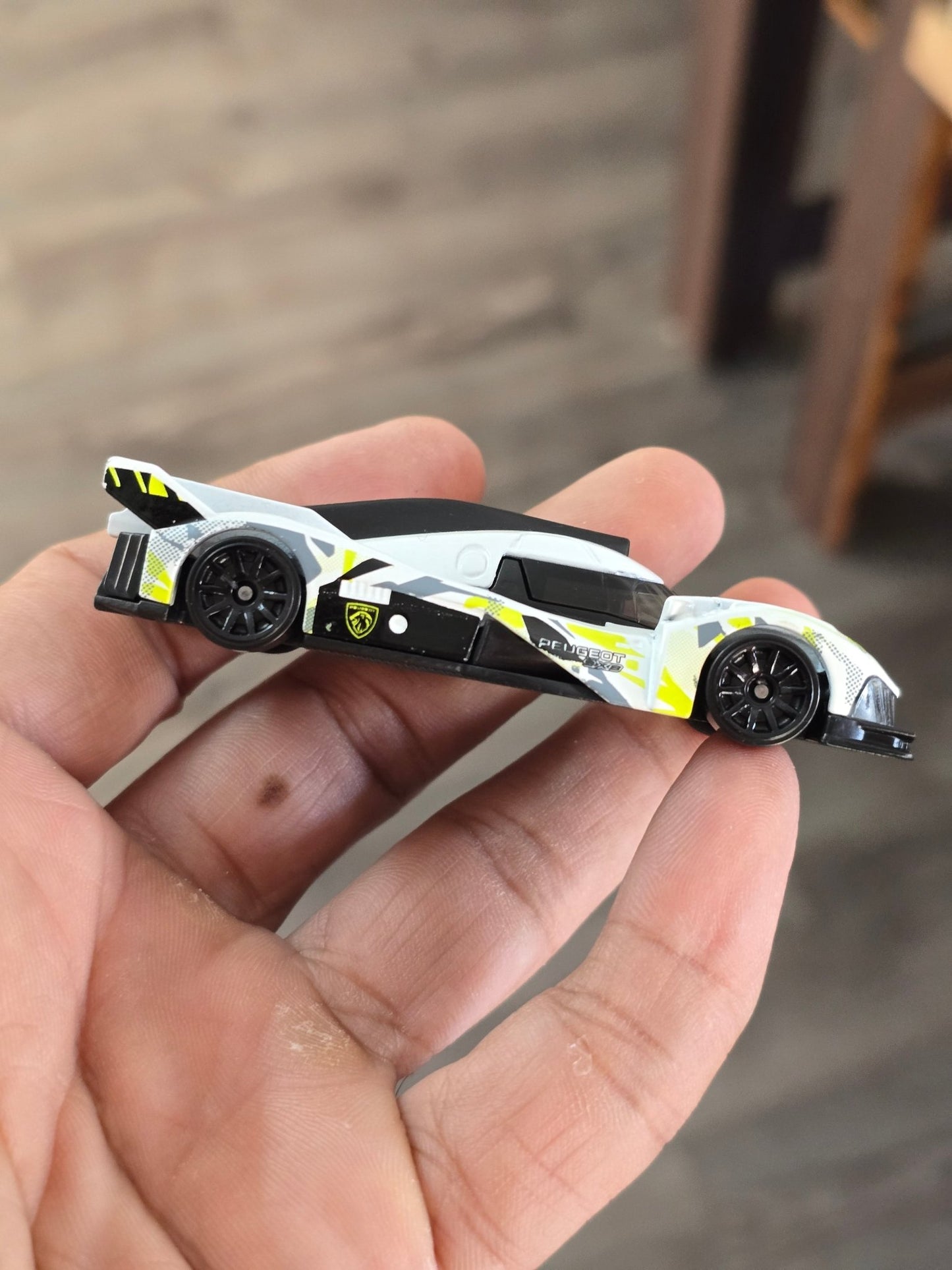 Hot Wheels Peugeot 9X8 Hypercar (Uncarded - New) - Kinder Logs