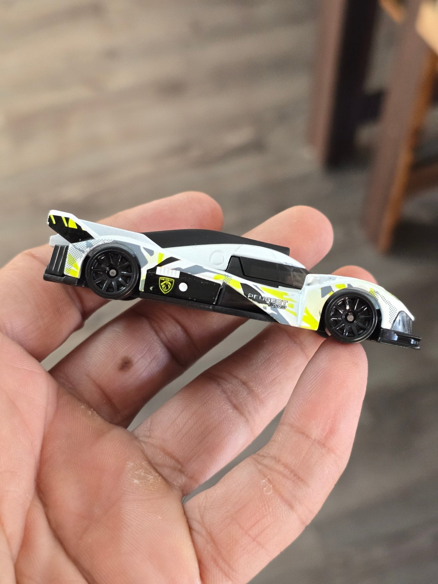 Hot Wheels Peugeot 9X8 Hypercar (Uncarded - New) - Kinder Logs