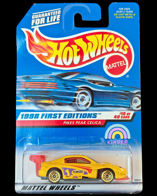 Hot Wheels Pikes Peak Celica Pennzoil Edition (Imported) - Kinder Logs