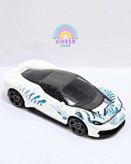 Hot Wheels Pininfarina Battista - White (Used Car) - Kinder Logs