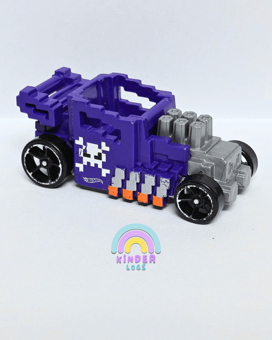 Hot Wheels Pixel Shaker - Purple (Pre - Owned Car) - Kinder Logs