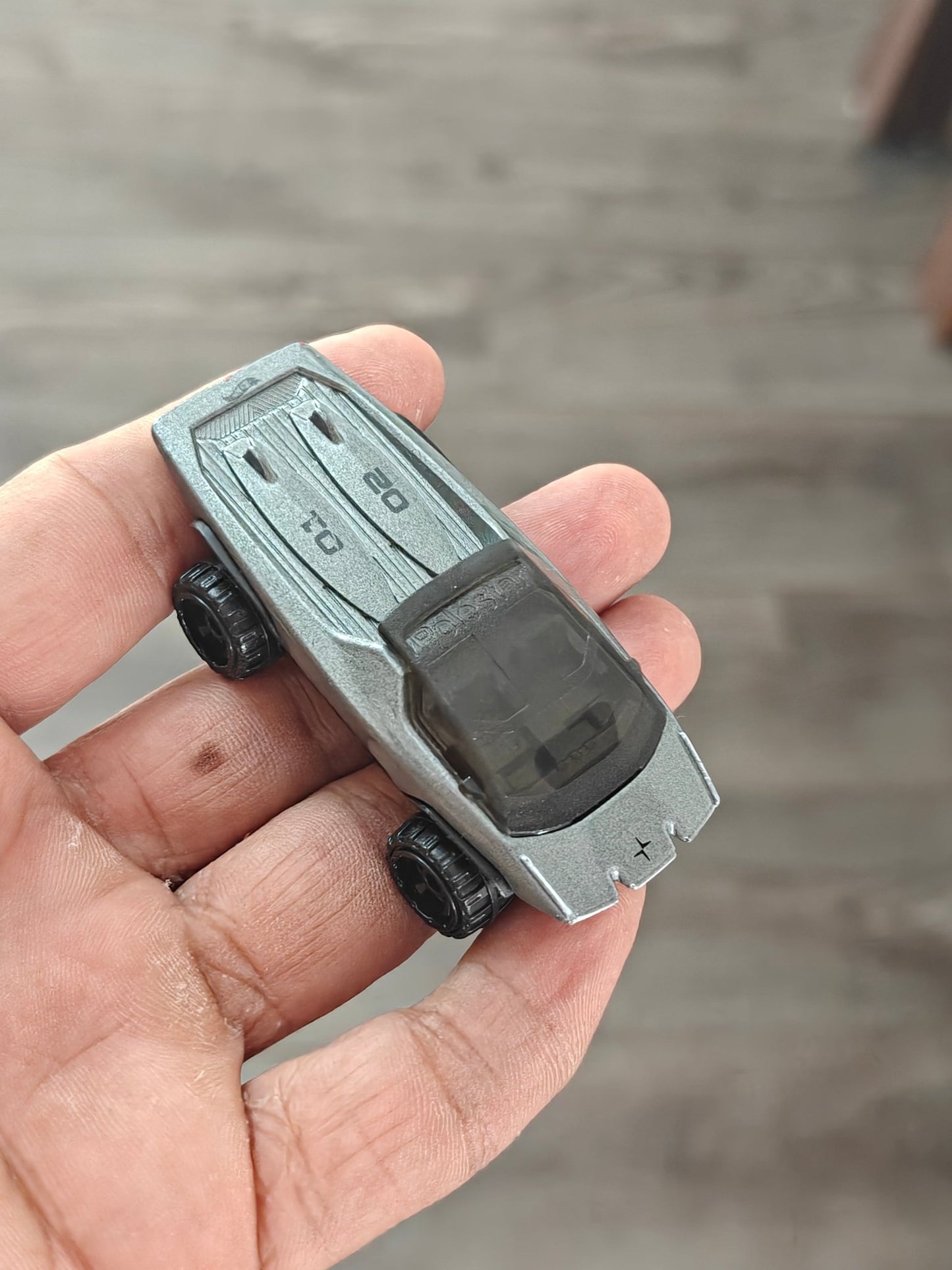 Hot Wheels Polestar TRX - Grey (Uncarded - New) - Kinder Logs