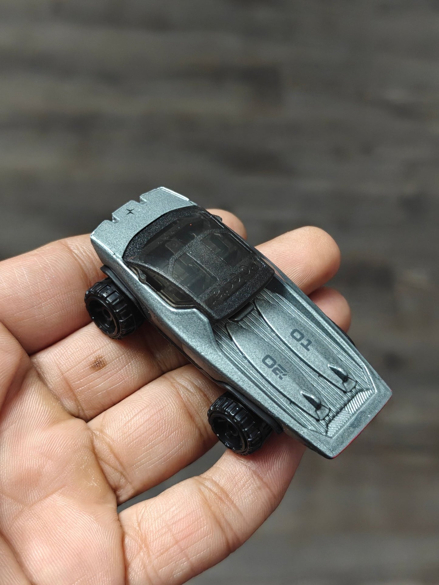 Hot Wheels Polestar TRX - Grey (Uncarded - New) - Kinder Logs