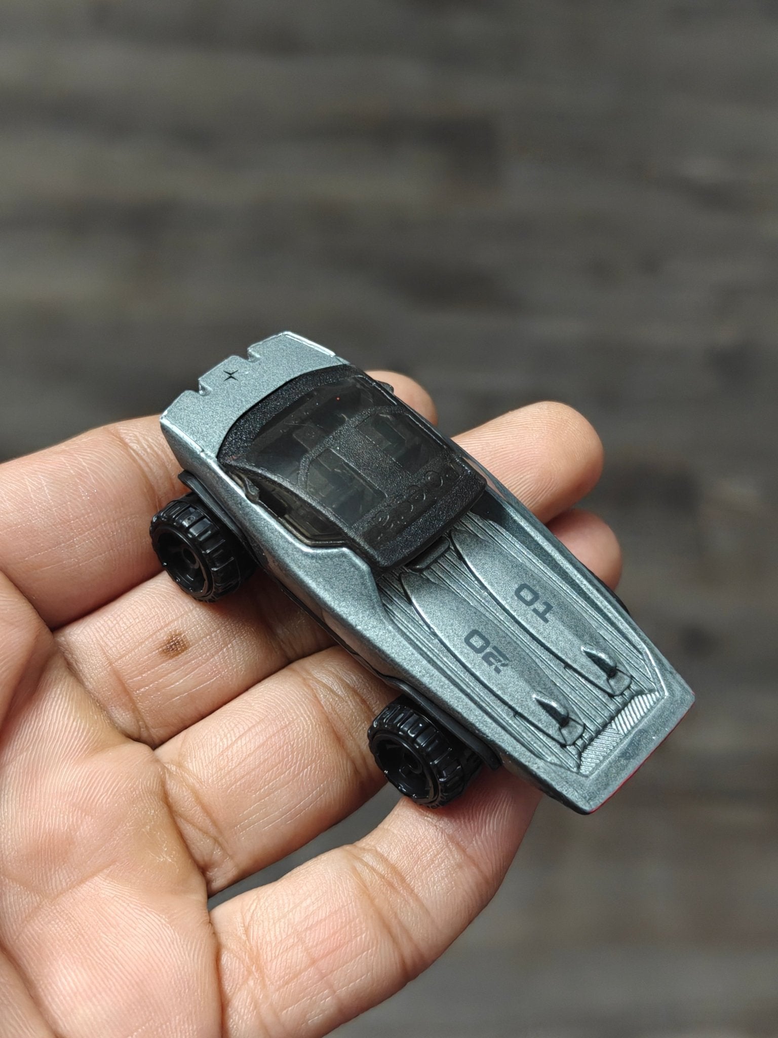 Hot Wheels Polestar TRX - Grey (Uncarded - New) - Kinder Logs
