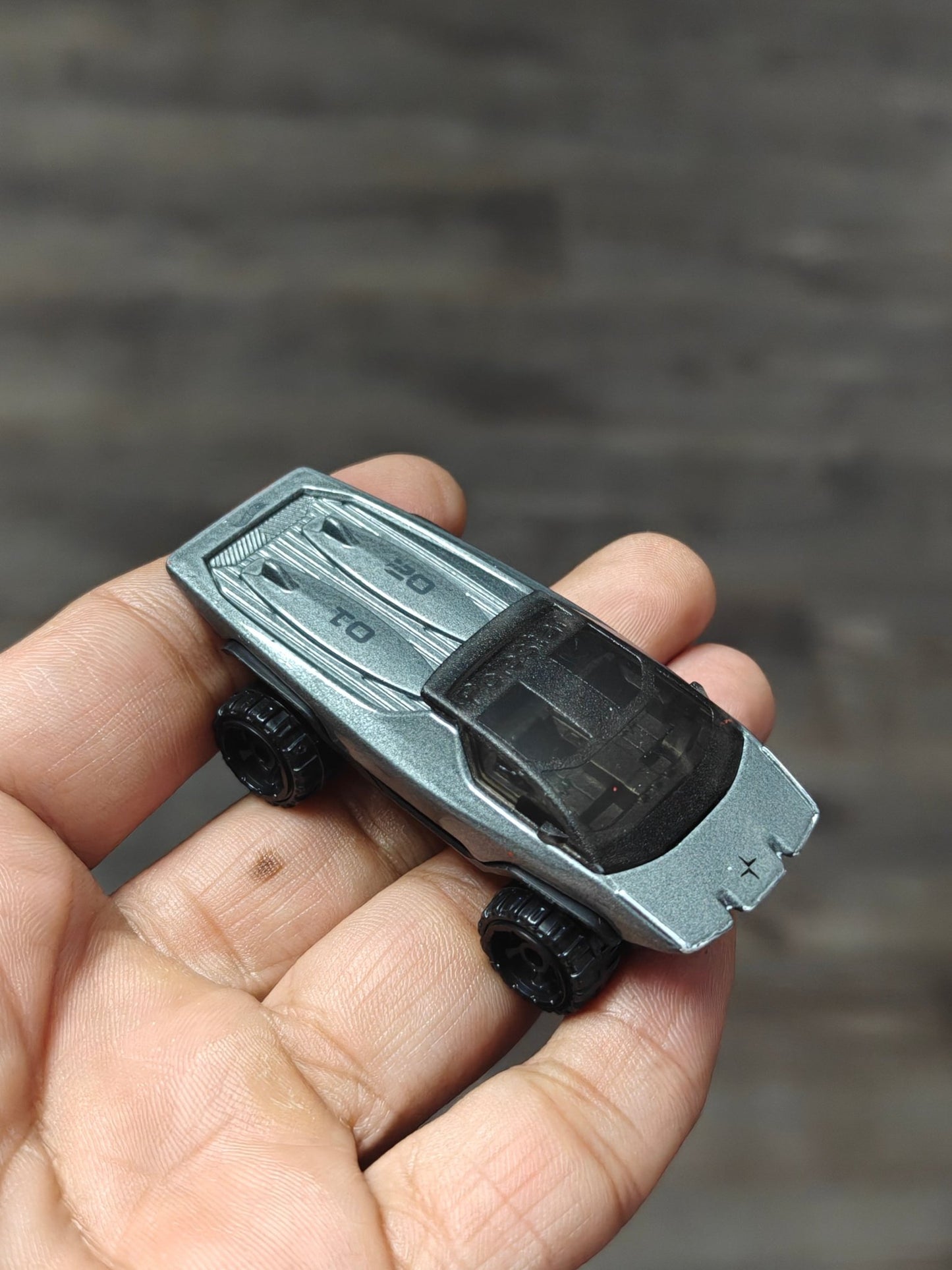 Hot Wheels Polestar TRX - Grey (Uncarded - New) - Kinder Logs