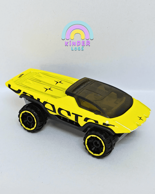Hot Wheels Polestar TRX - Yellow (Uncarded - New) - Kinder Logs