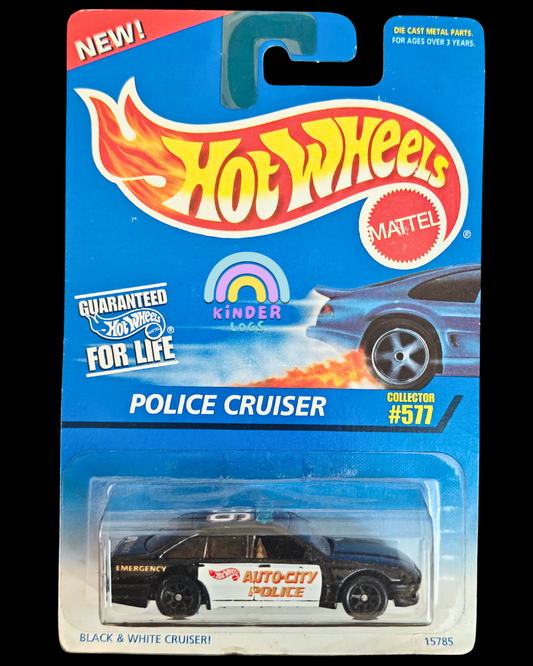 Hot Wheels Police Cruiser 577 (Imported) - Kinder Logs