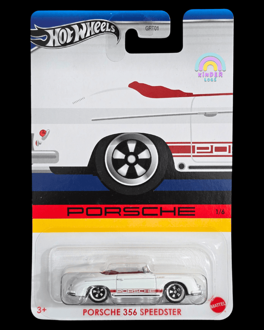 Hot Wheels Porsche 356 Speedster - Porsche Series (Imported) - Kinder Logs