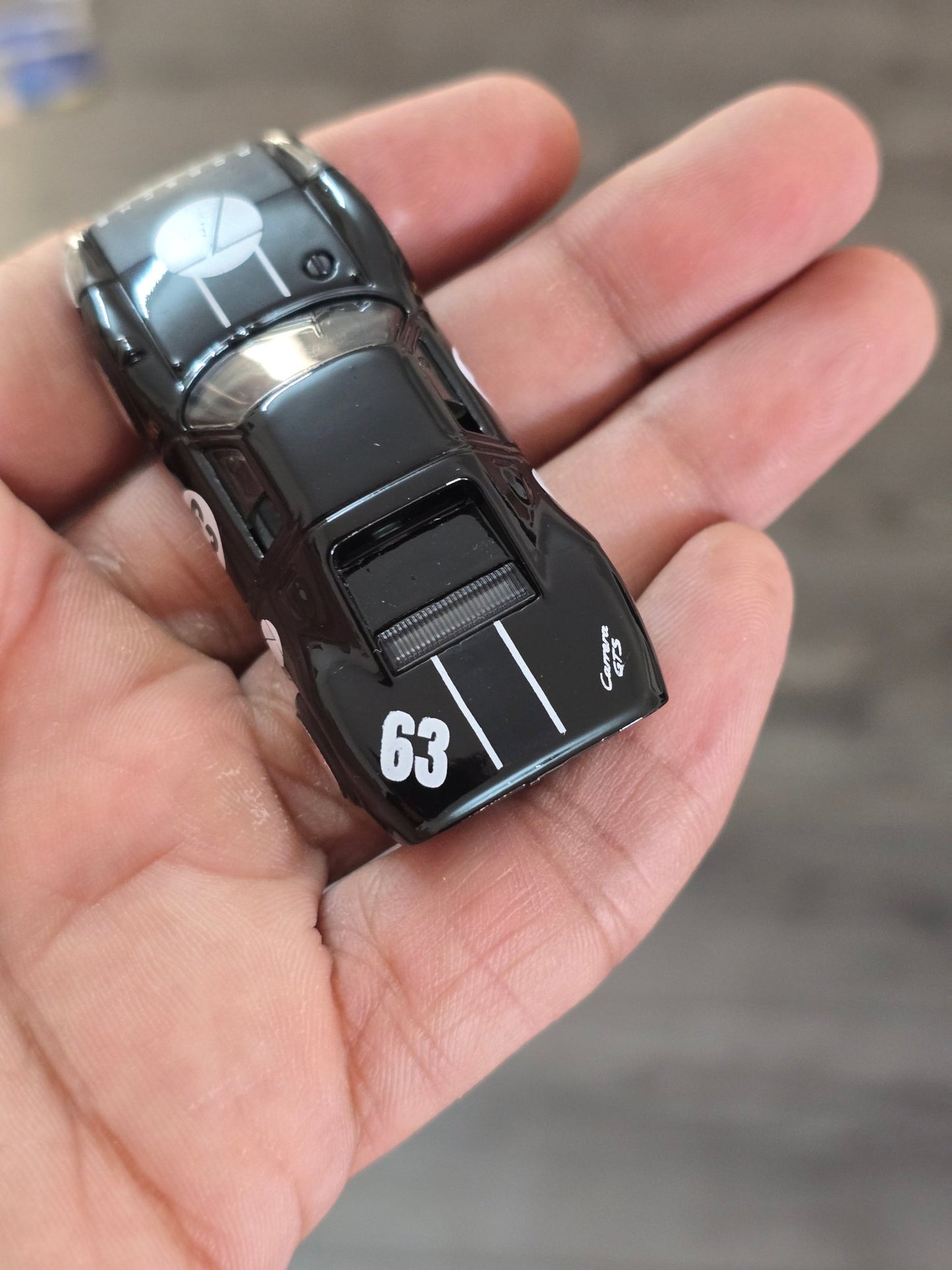 Hot Wheels Porsche 904 Carrera GTS - Black (Uncarded - New) - Kinder Logs