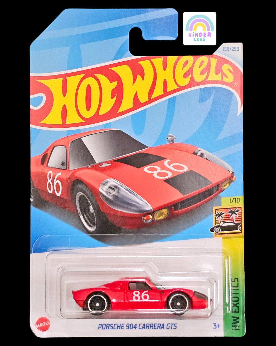 Hot Wheels Porsche 904 Carrera GTS - Red Color (N Case) - Kinder Logs