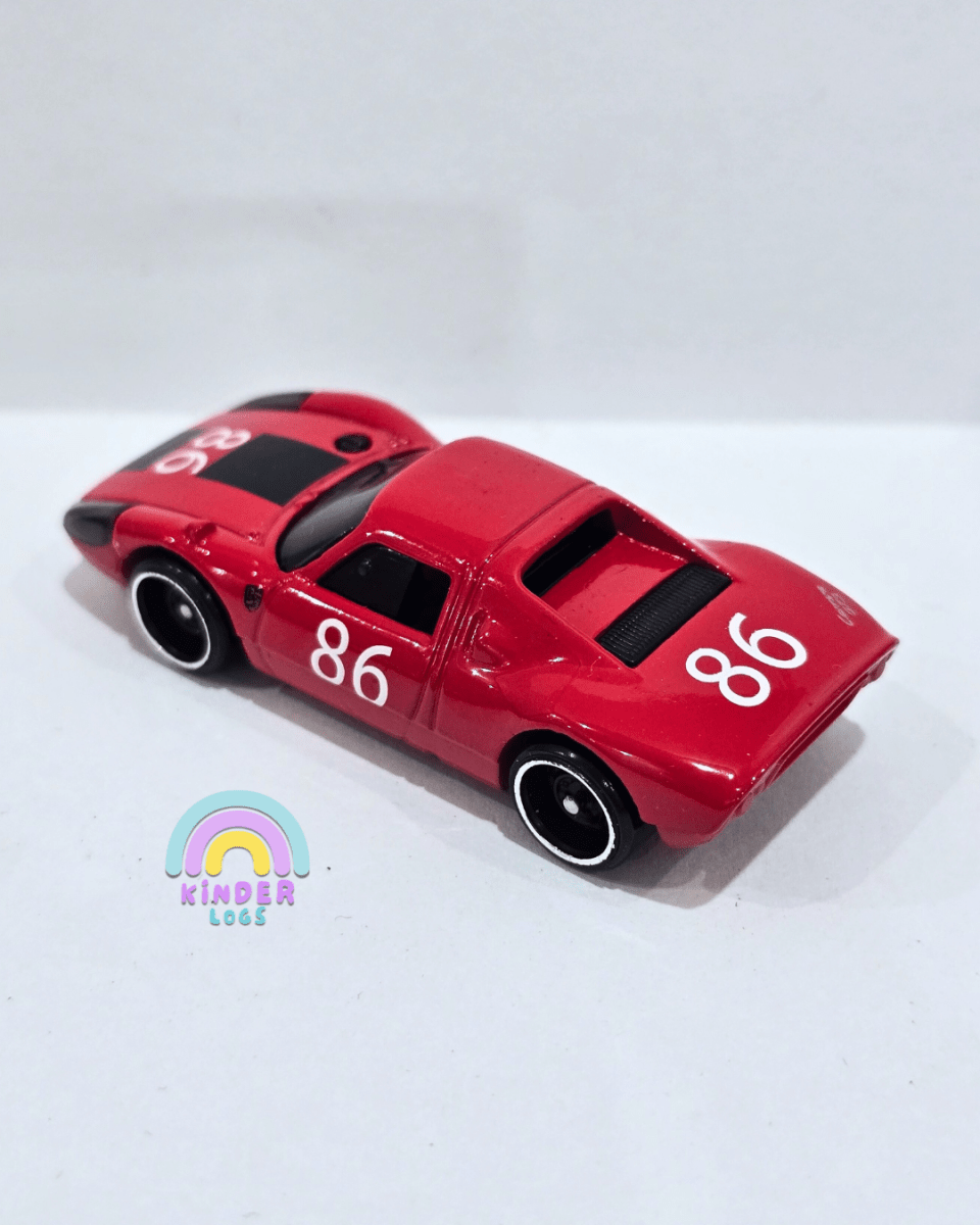 Hot Wheels Porsche 904 Carrera GTS - Red (Uncarded) - Kinder Logs