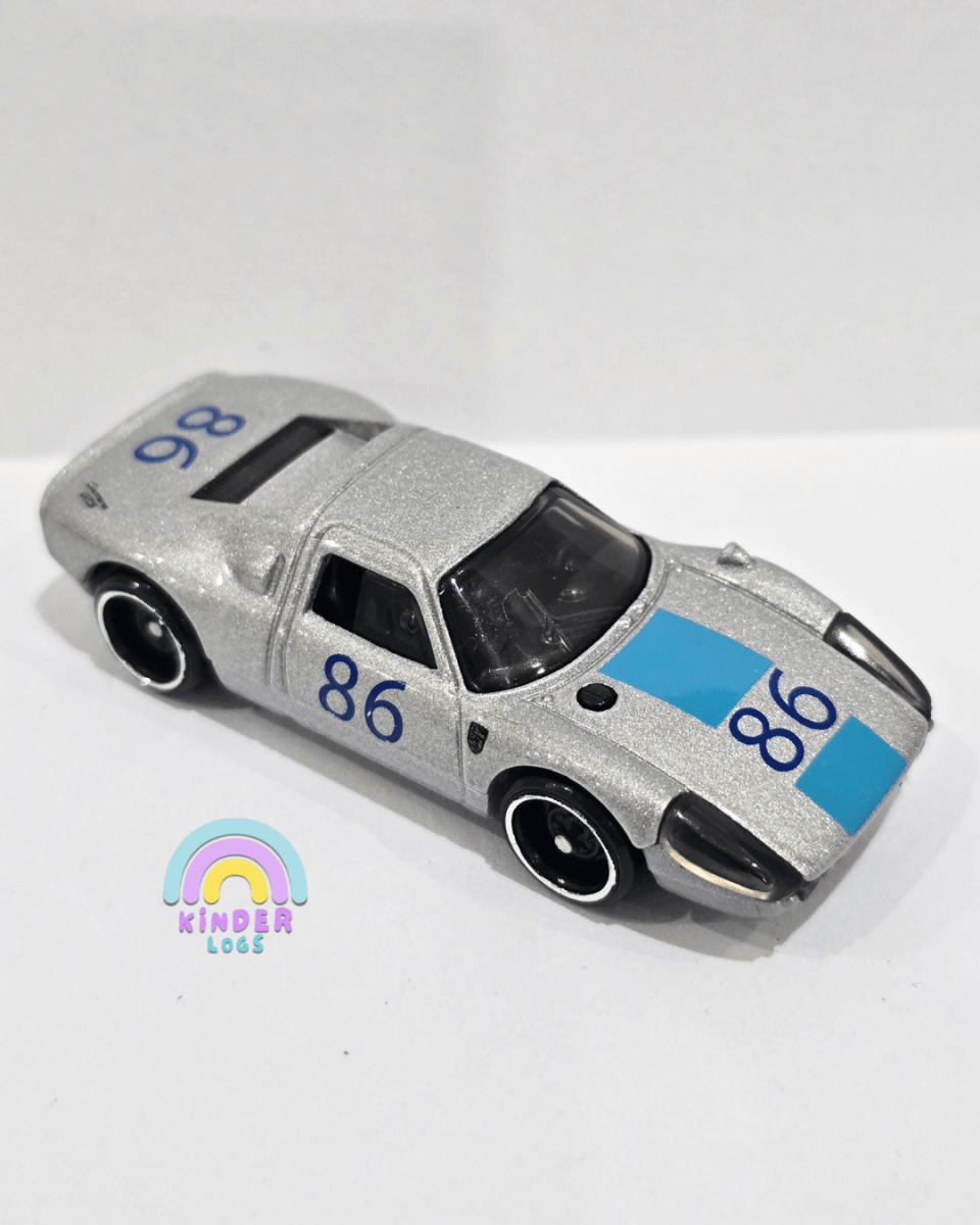 Hot Wheels Porsche 904 Carrera GTS - Silver (Uncarded) - Kinder Logs