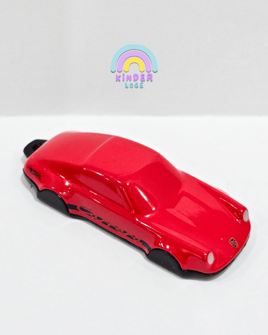 Hot Wheels Porsche 911 Carrera Key Chain - Red (Uncarded) - Kinder Logs