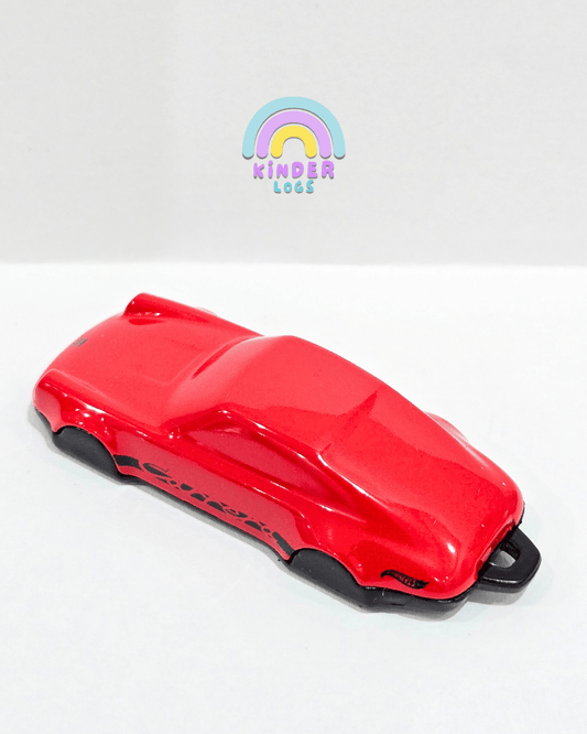 Hot Wheels Porsche 911 Carrera Key Chain - Red (Uncarded) - Kinder Logs