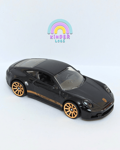 Hot Wheels Porsche 911 Carrera T - Black (Uncarded - New) - Kinder Logs