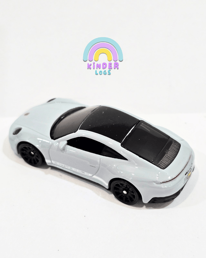 Hot Wheels Porsche 911 Carrera T - Grey (Uncarded - New) - Kinder Logs