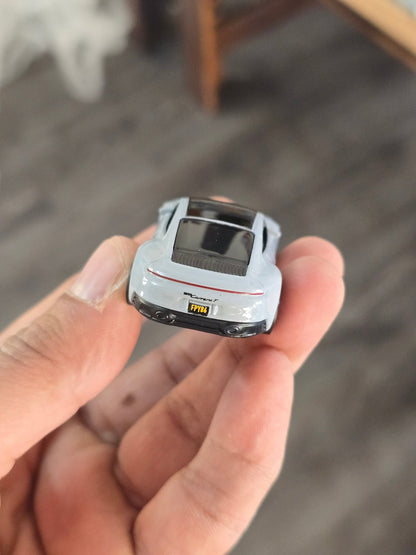 Hot Wheels Porsche 911 Carrera T - Grey (Uncarded - New) - Kinder Logs