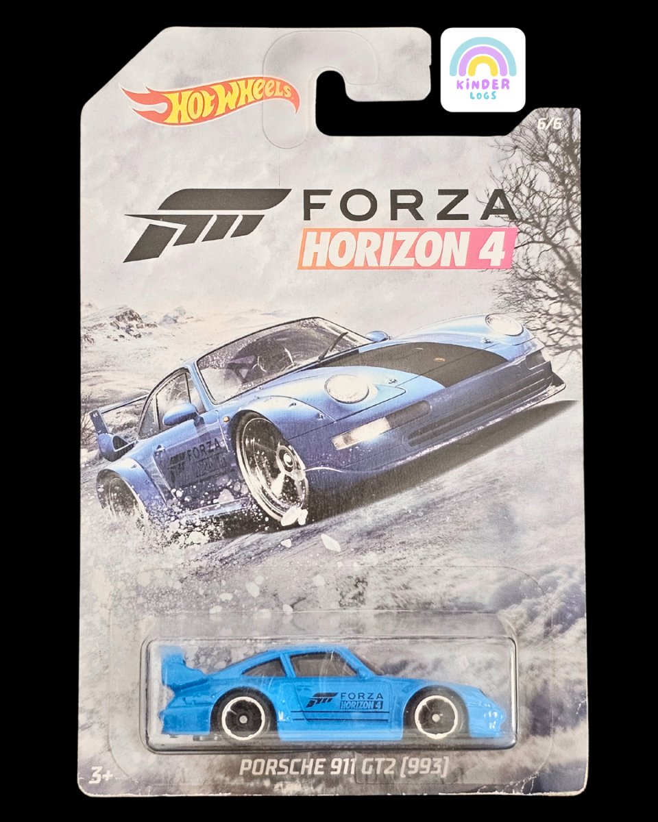 Hot Wheels Porsche 911 GT2 (993) - Forza Horizon 4 - Kinder Logs