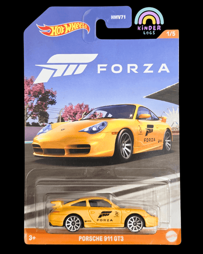 Hot Wheels Porsche 911 GT3 - Forza (Imported) - Kinder Logs